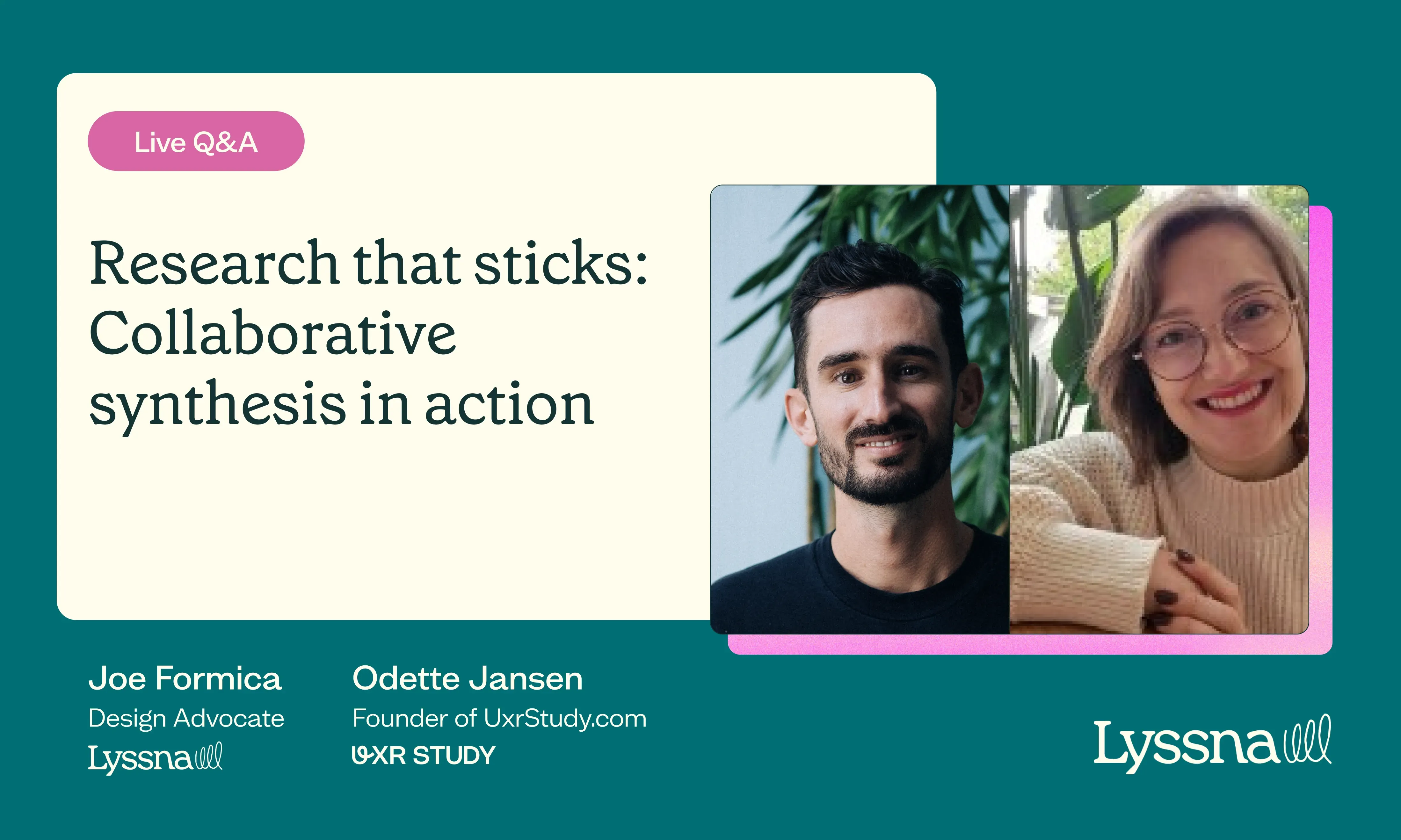 Live Q&A - Header image