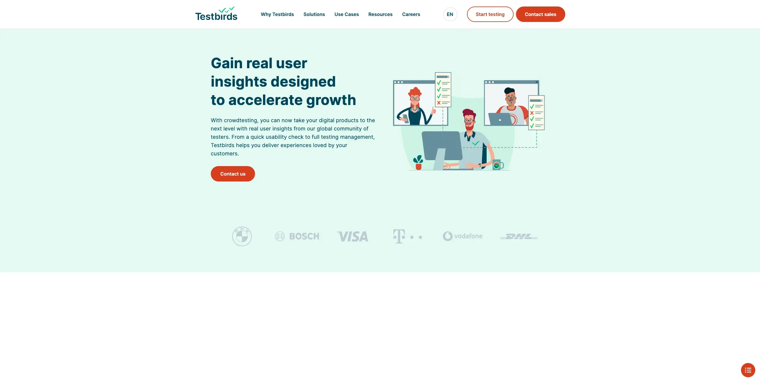 Usability testing tools
