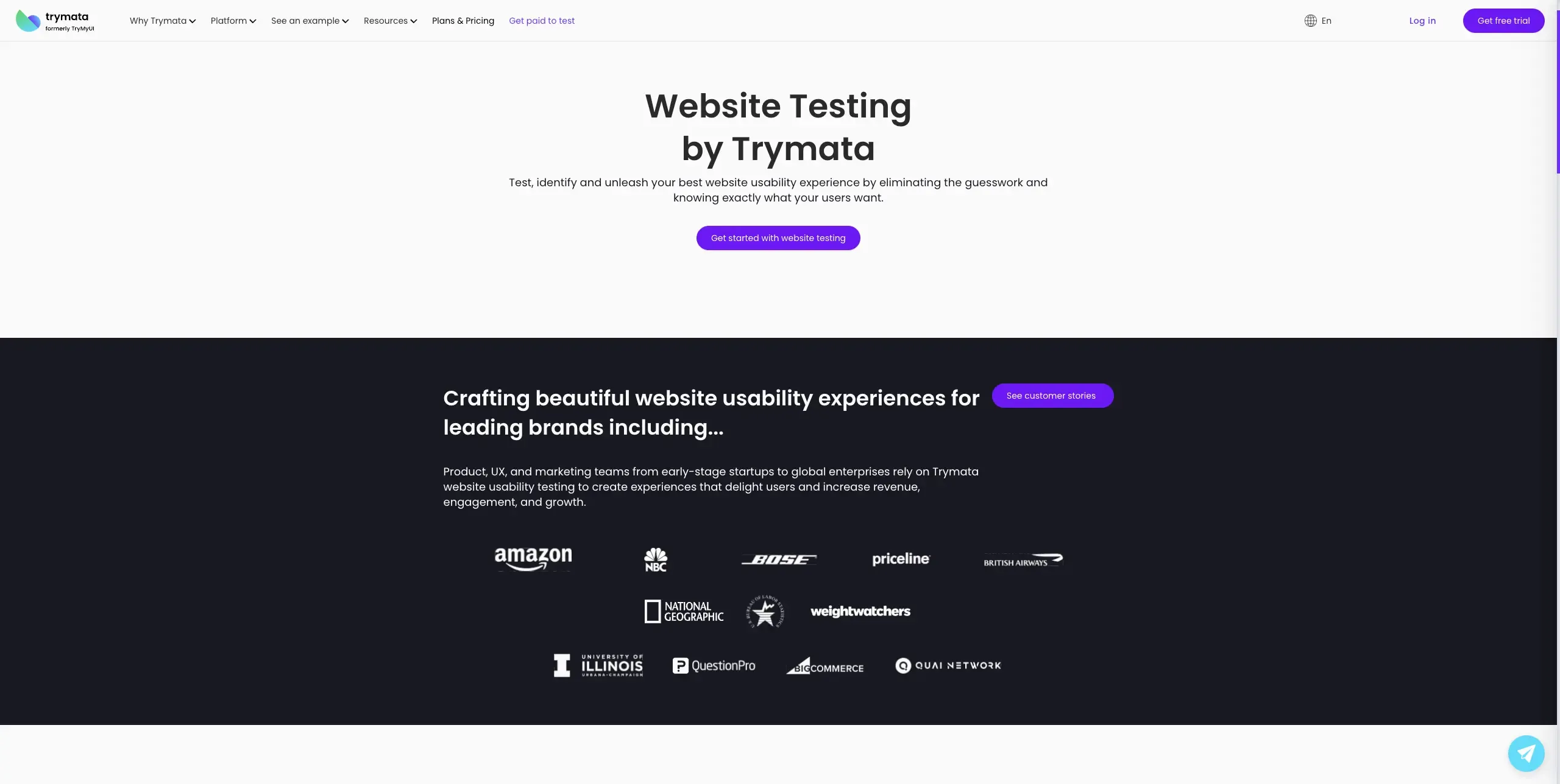 Usability testing tools