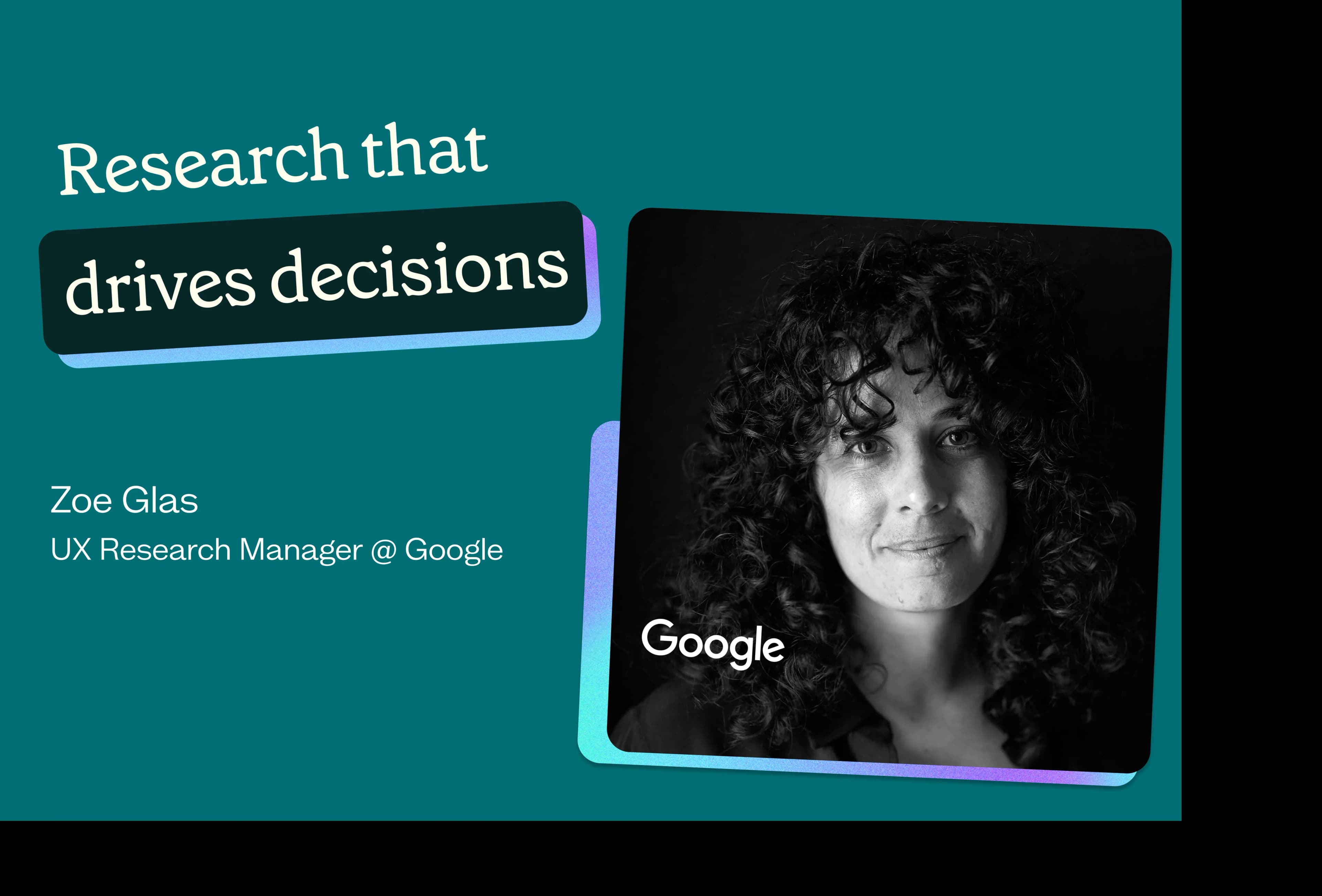 Growth UXR with Zoe Glas