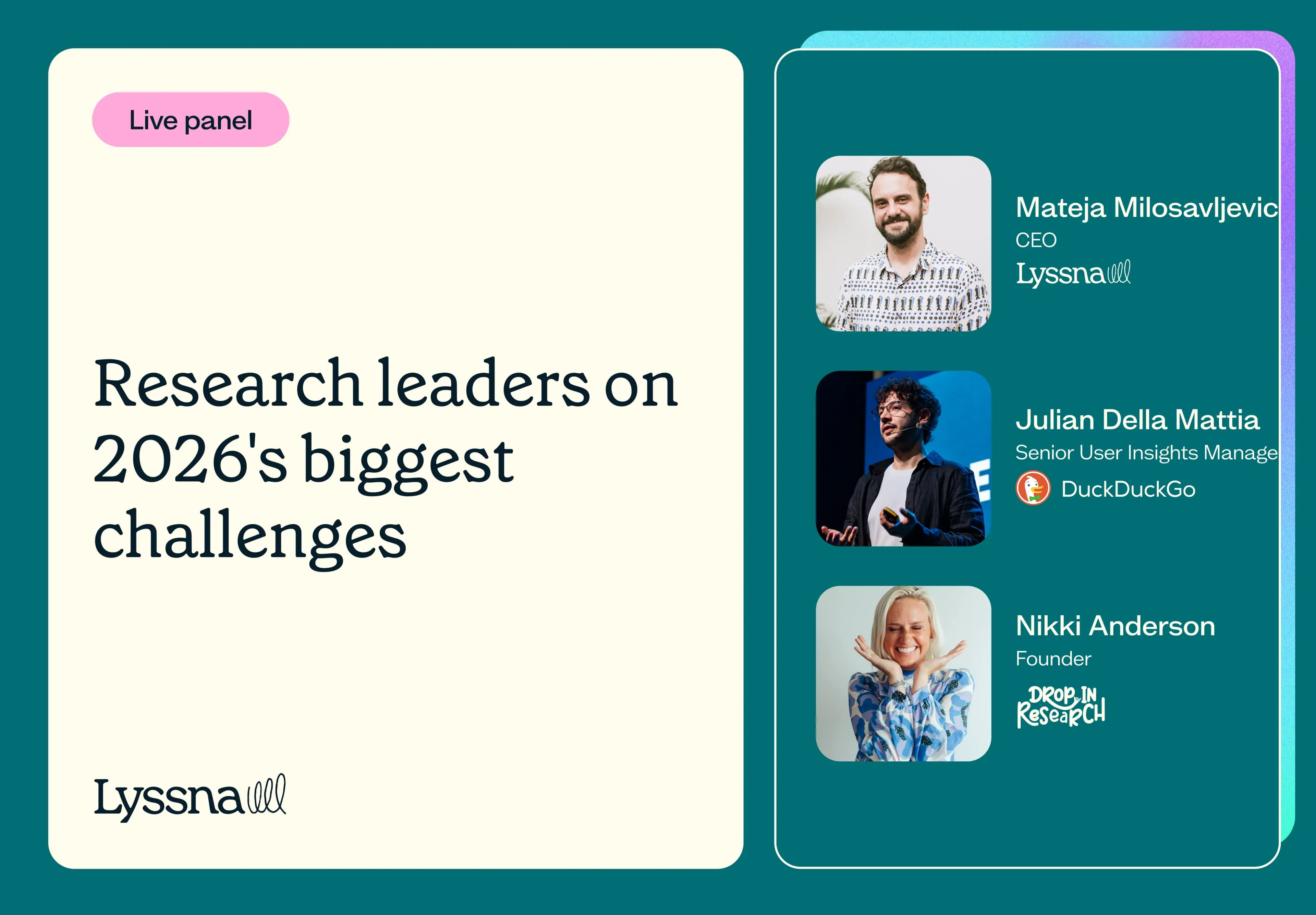 Research leaders on their biggest challenges