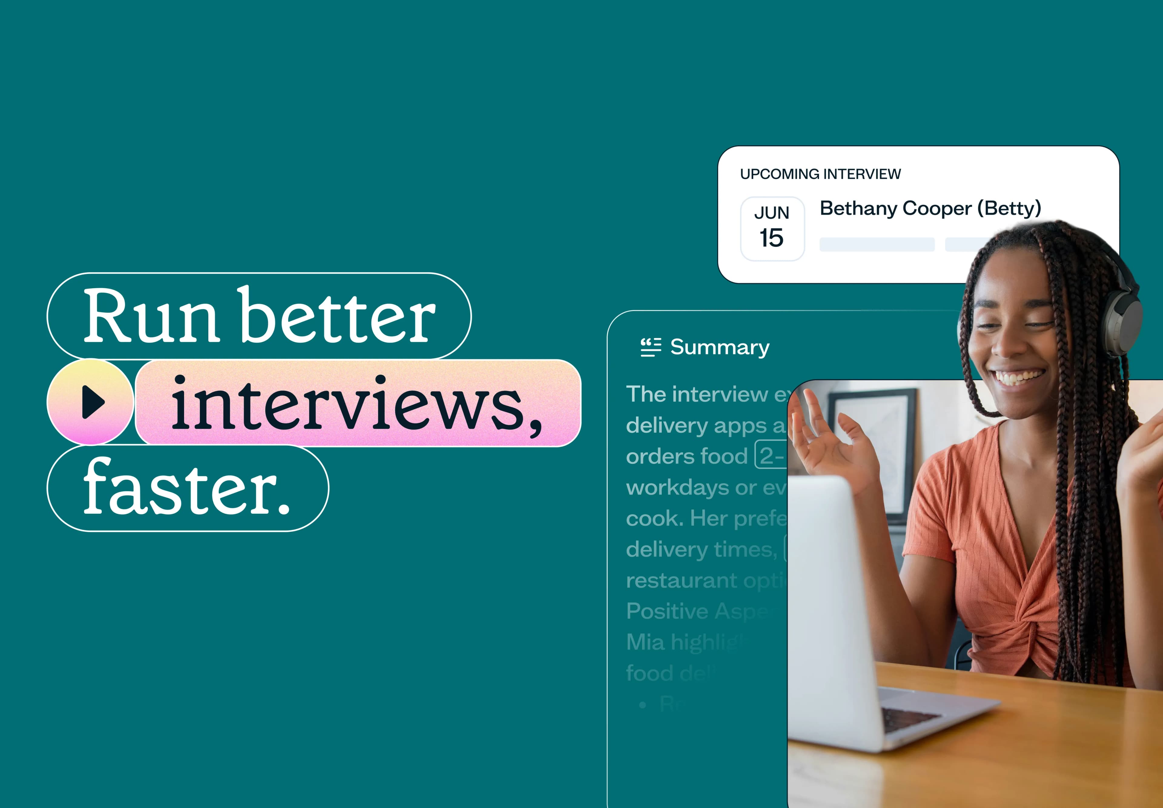 User interviews from Lyssna
