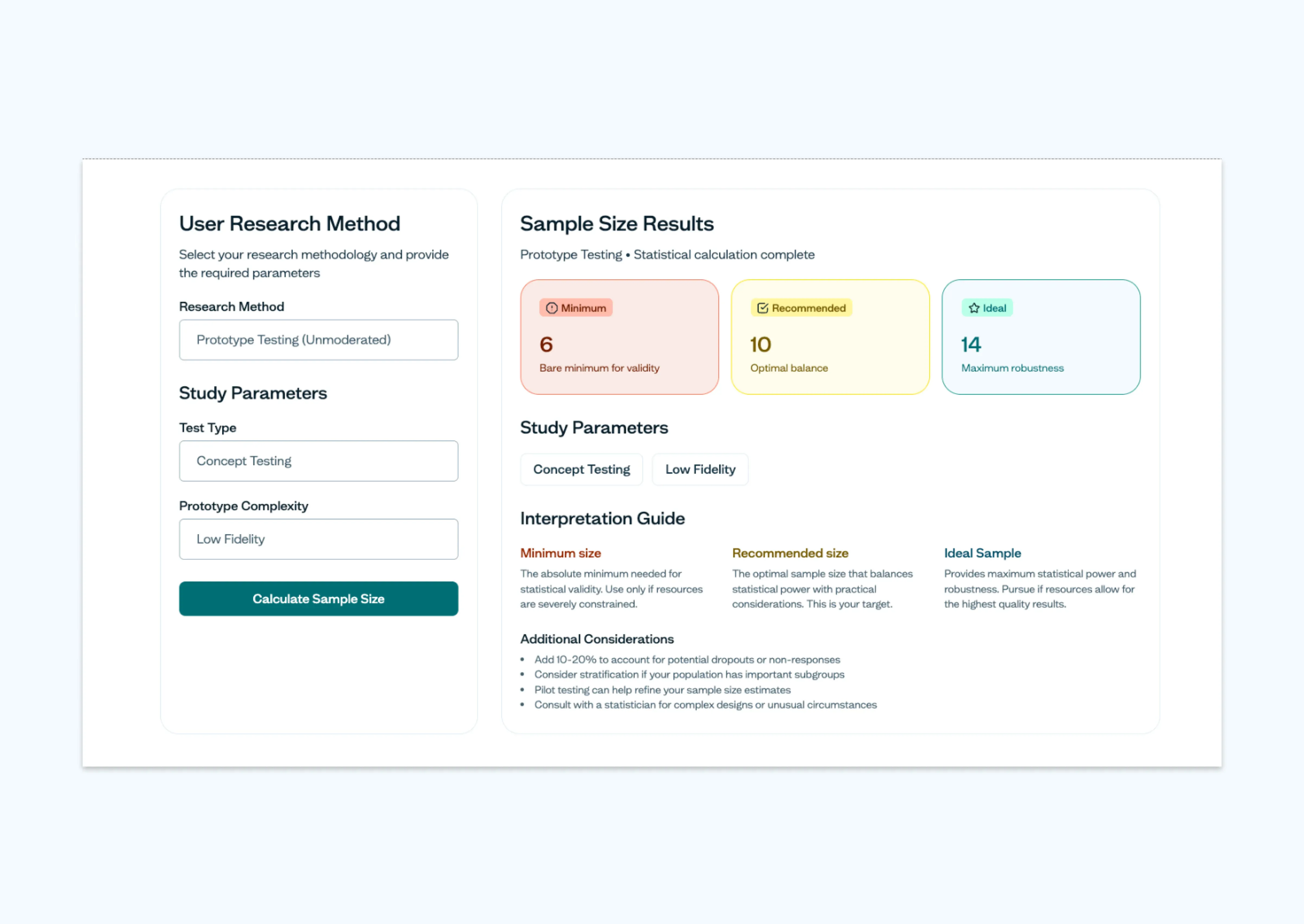 Sample Size Calculator