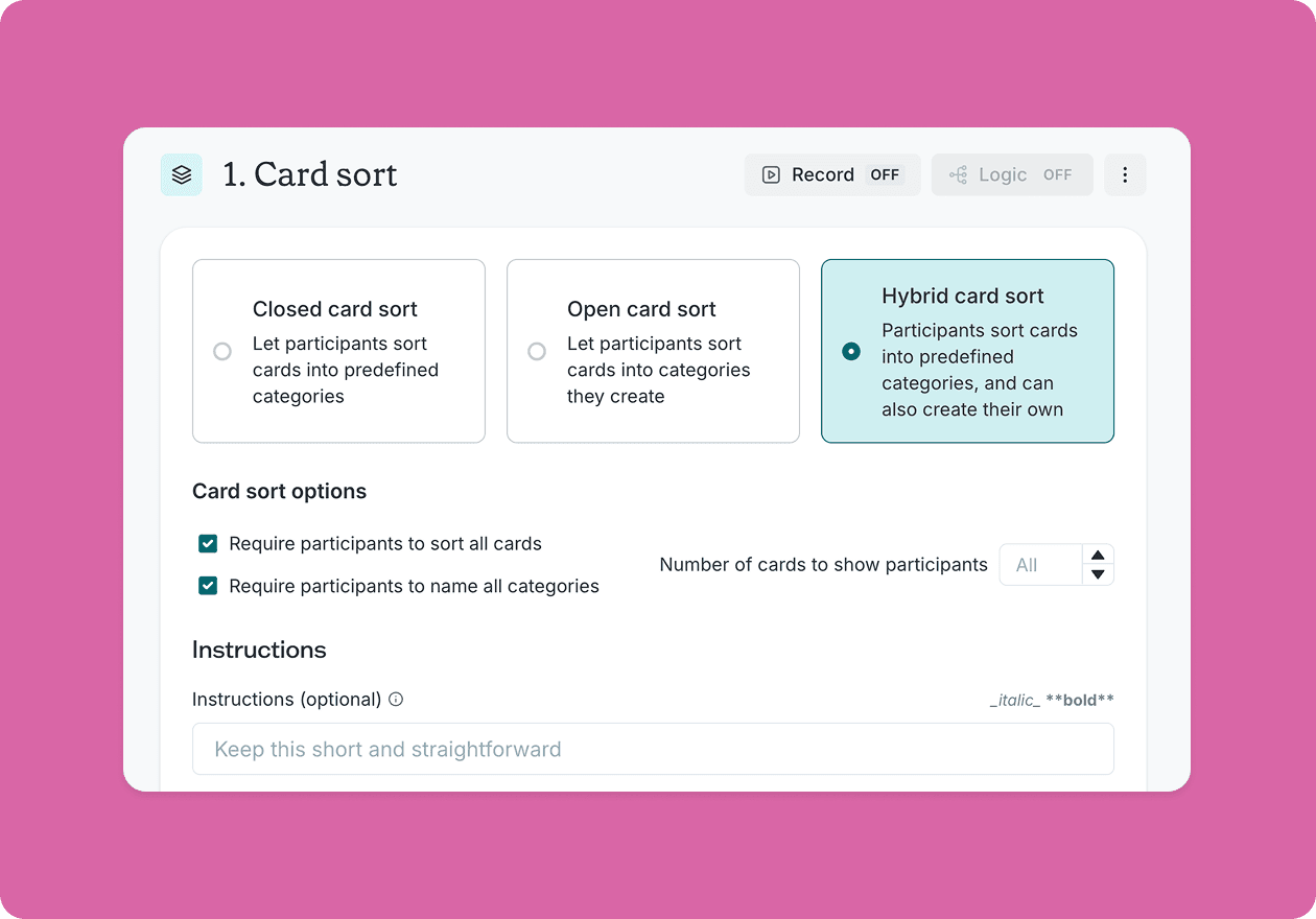 How to refine your IA with hybrid card sorting