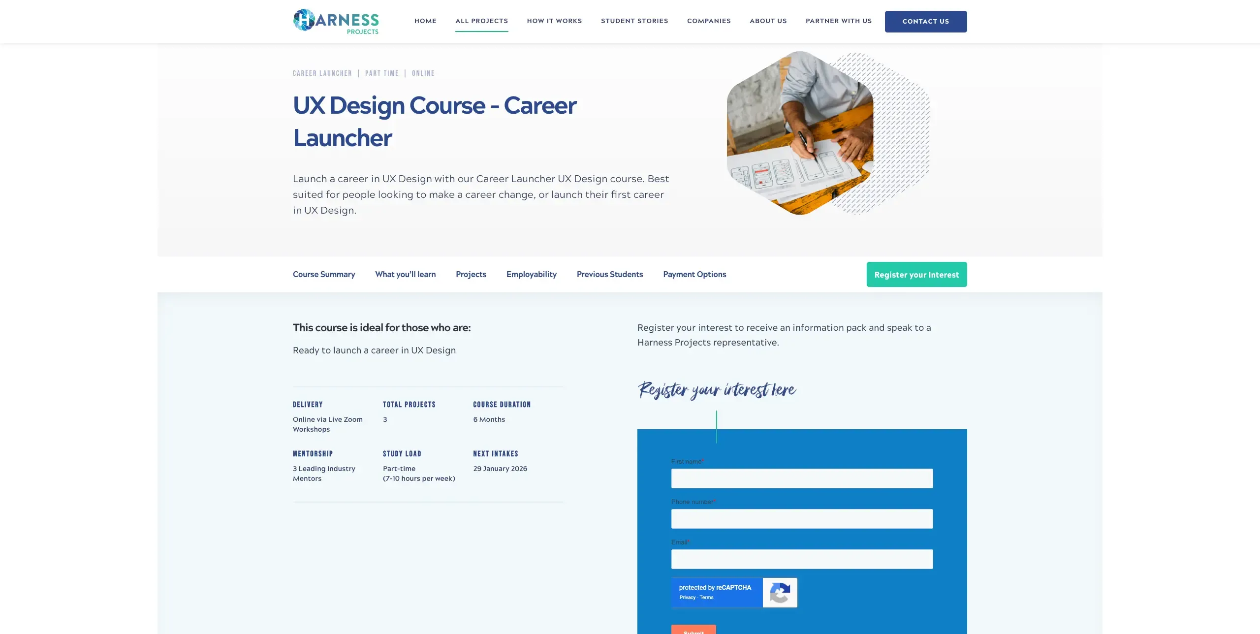 UX design courses