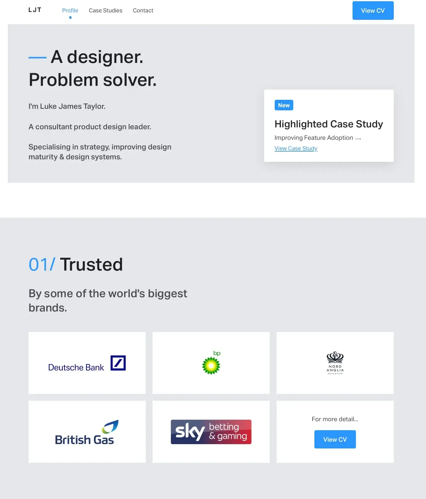 UX designer porfolio