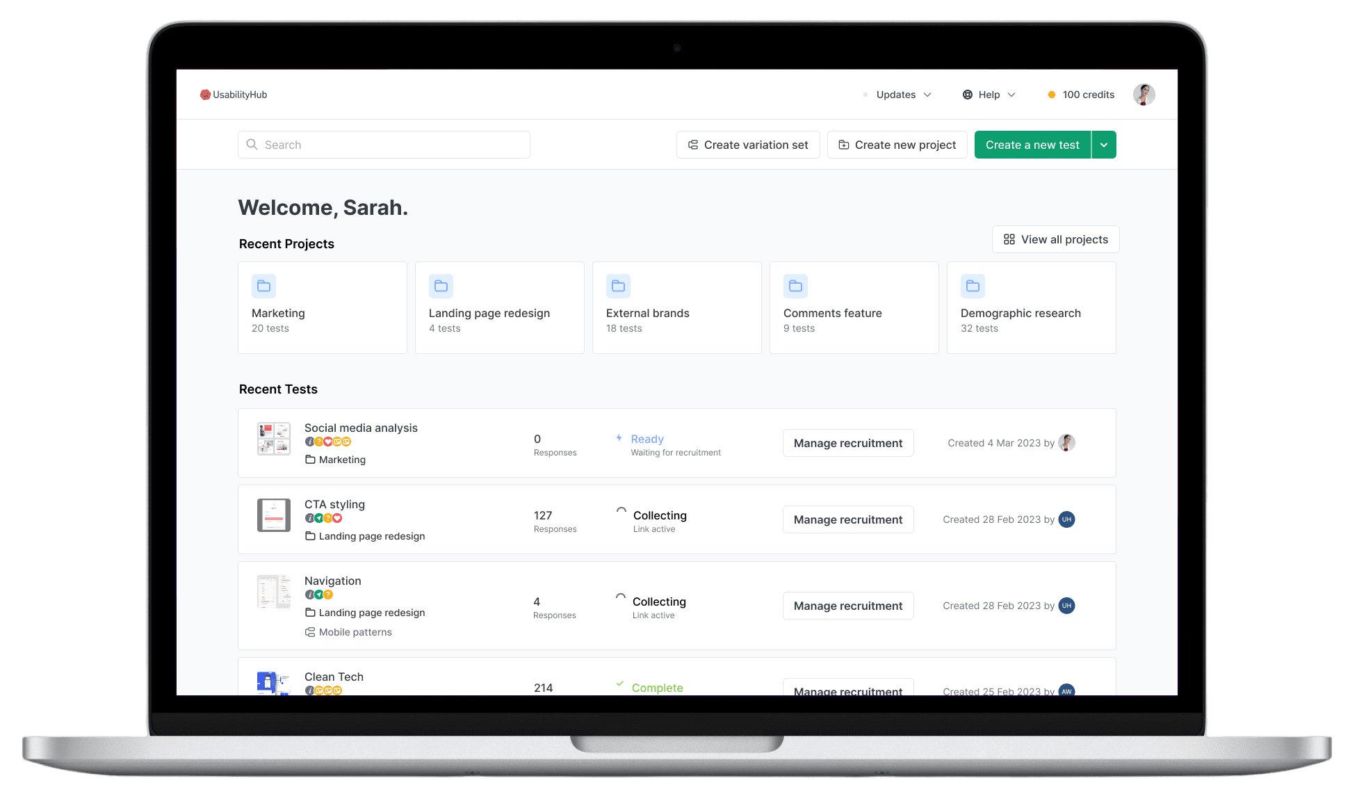 Streamline your user research process with improved organization and search