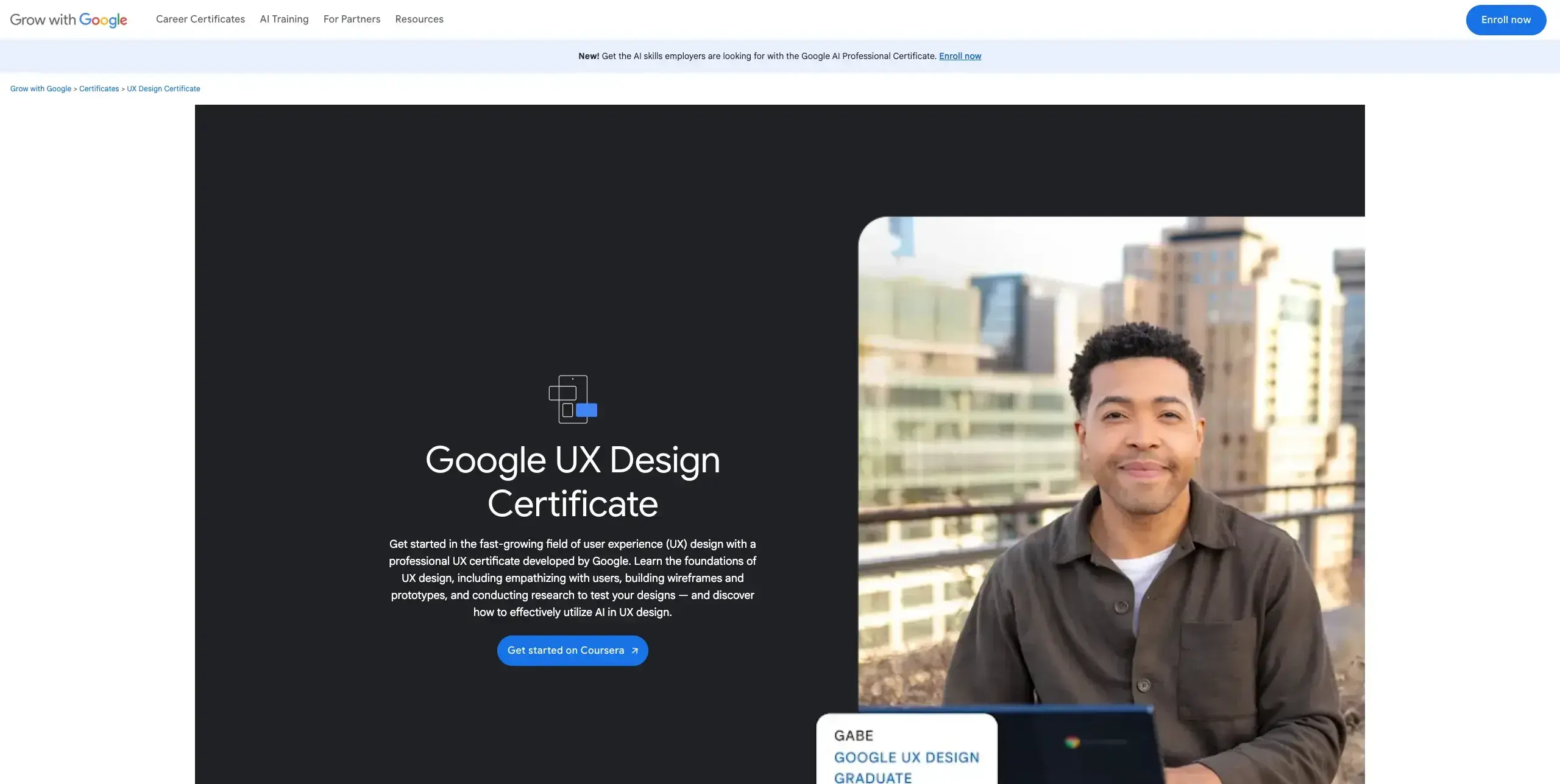 UX design courses