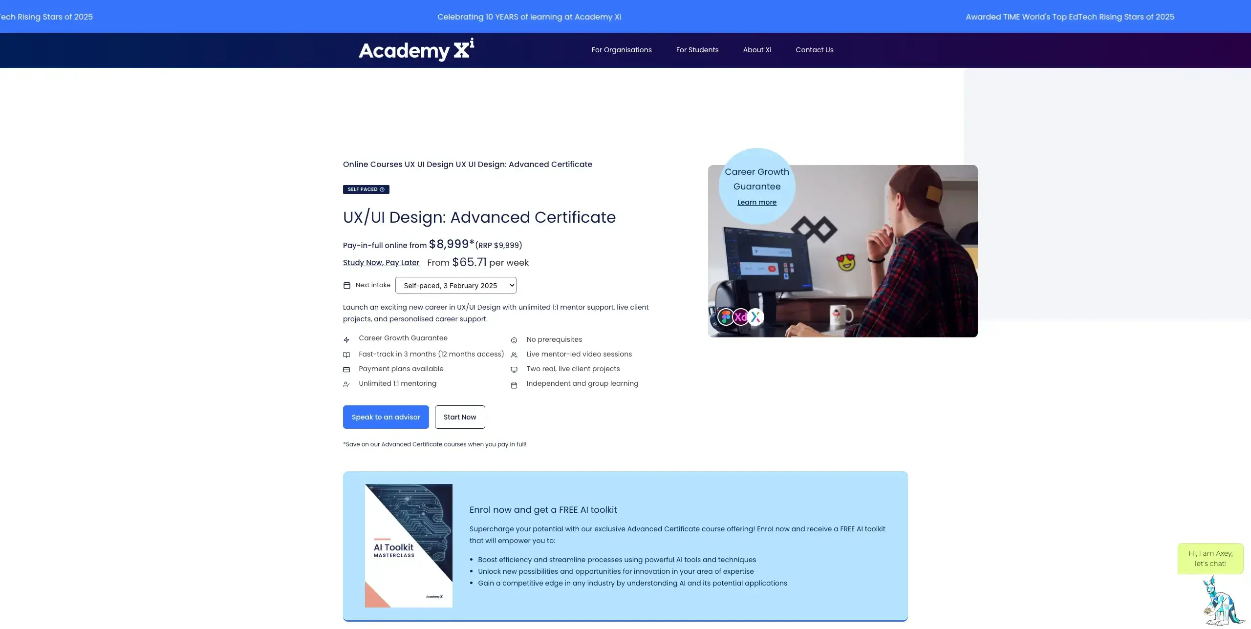 UX design courses