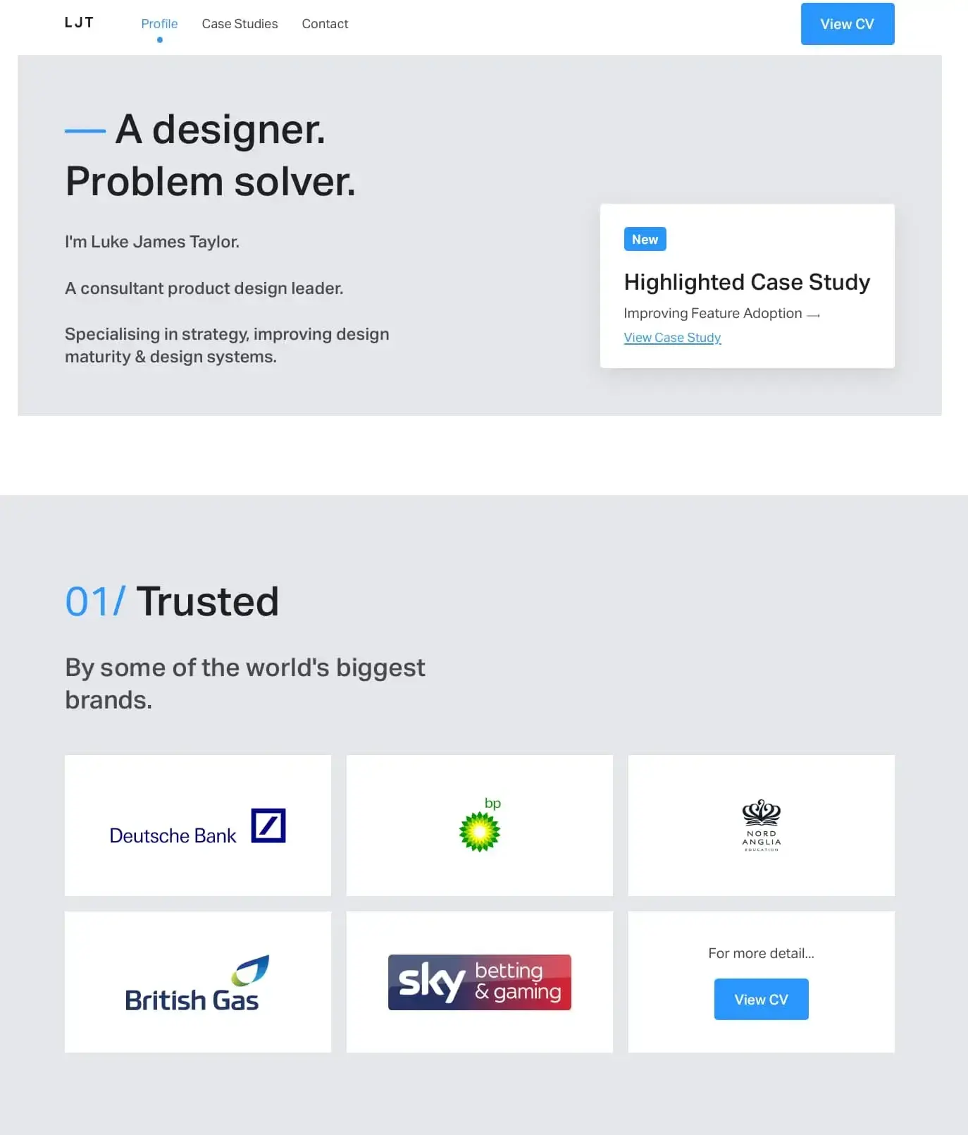 UX designer porfolio