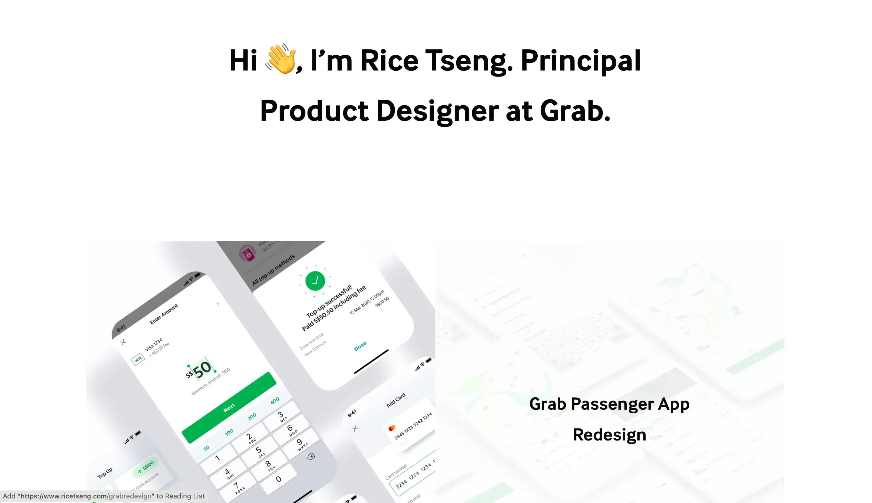 UX designer porfolio
