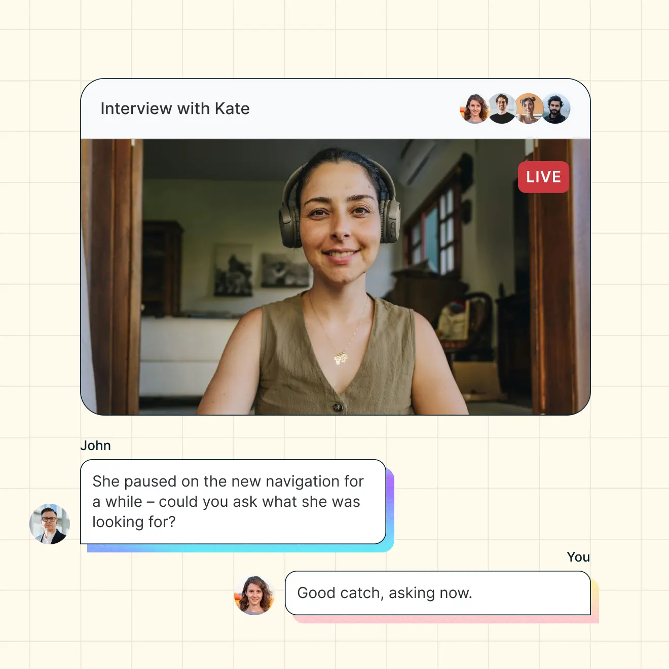 A private line to the researcher