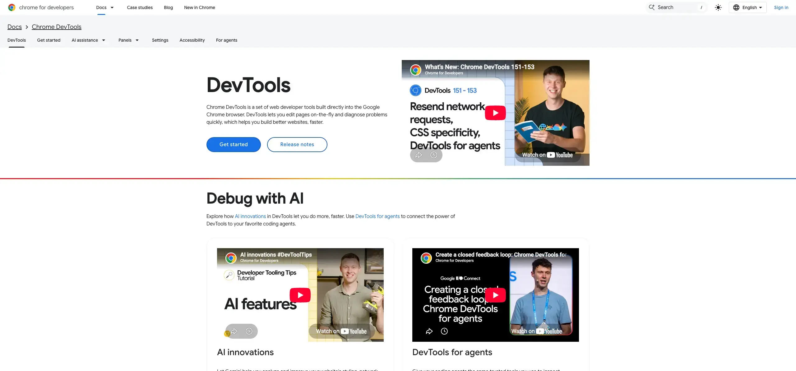 Website testing tools