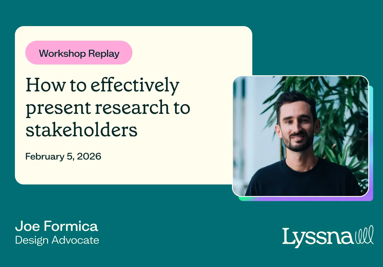 How to effectively present research to stakeholders