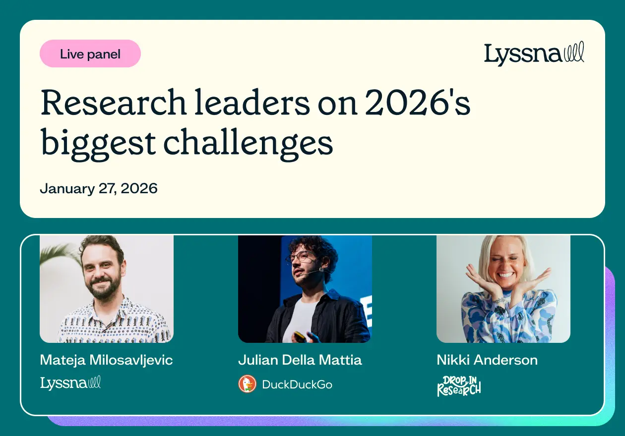 Live panel: Research leaders on 2026's biggest challenges