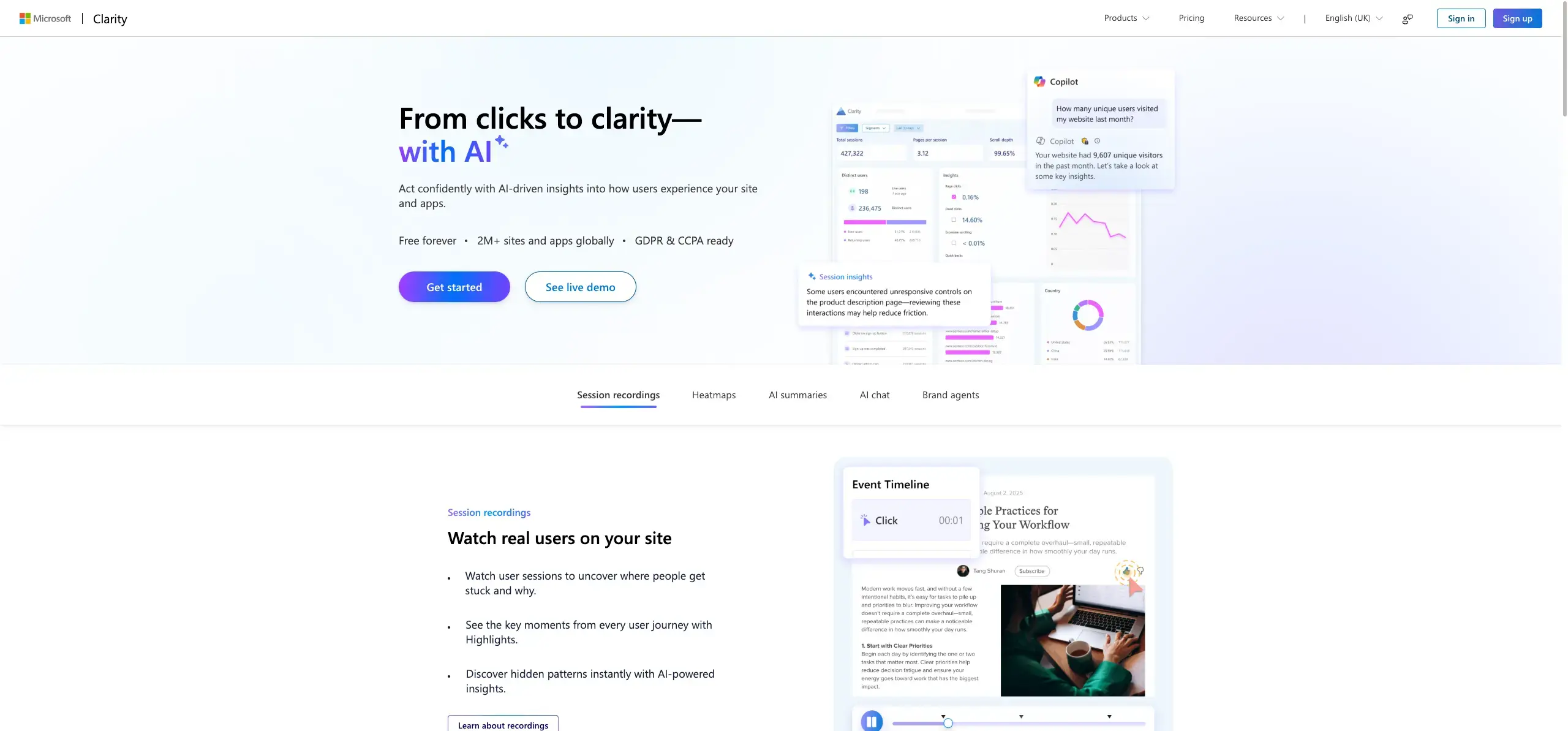 Website testing tools