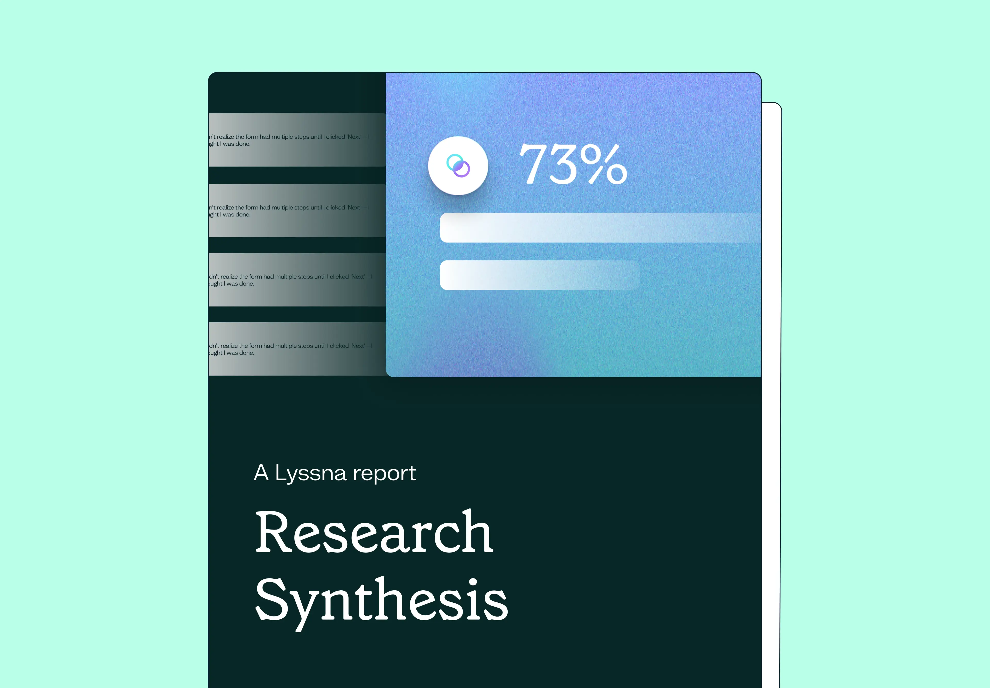 Research synthesis report
