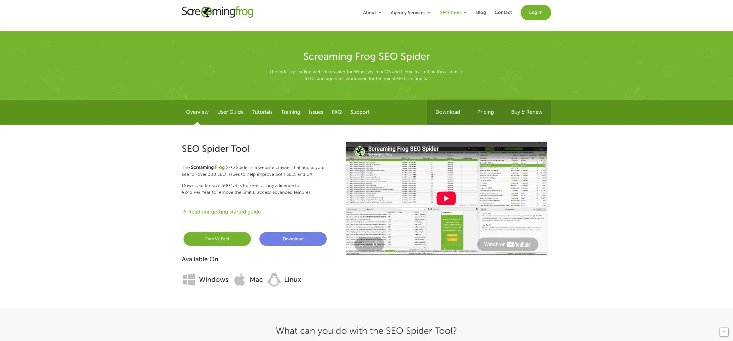 Website testing tools