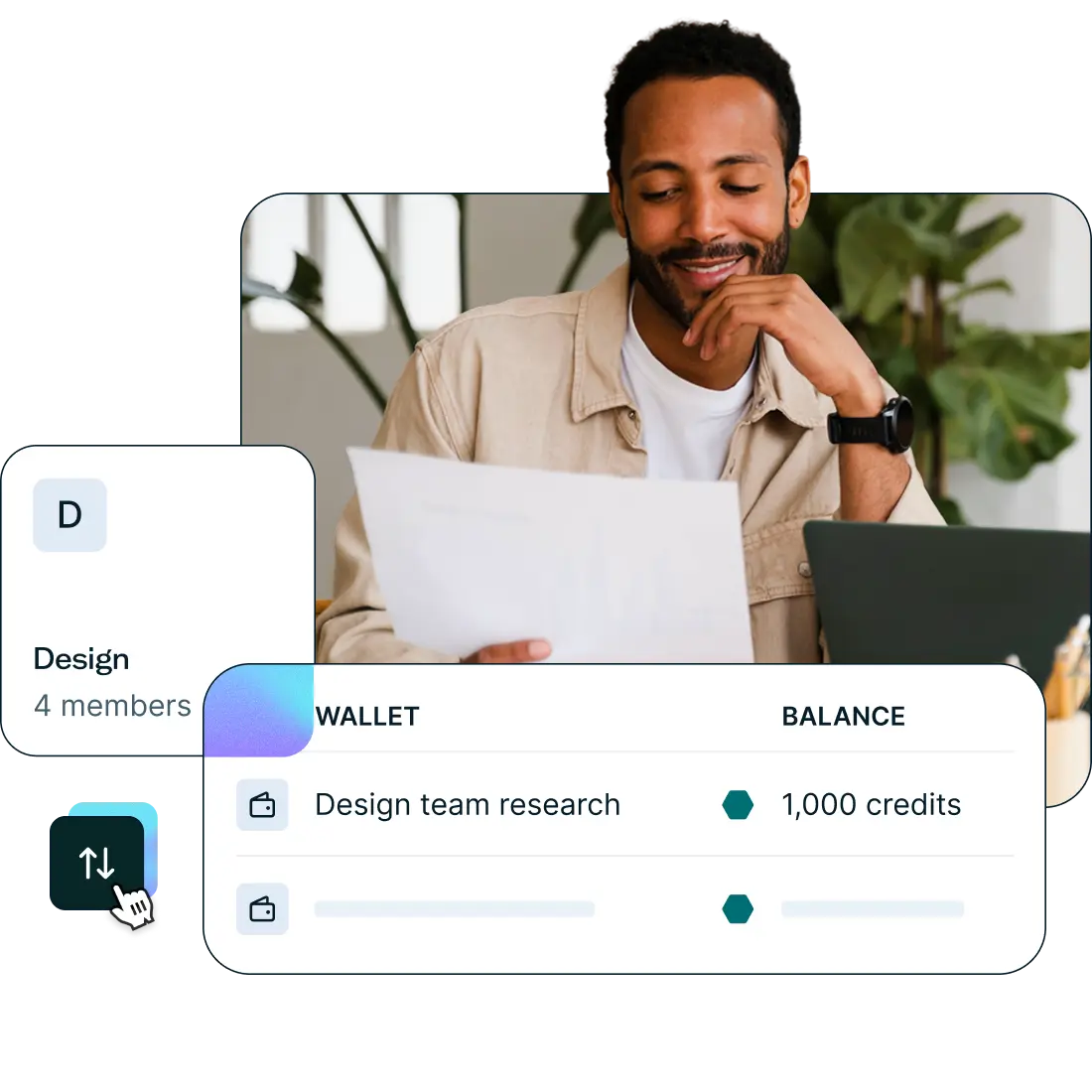 Spaces and wallets
