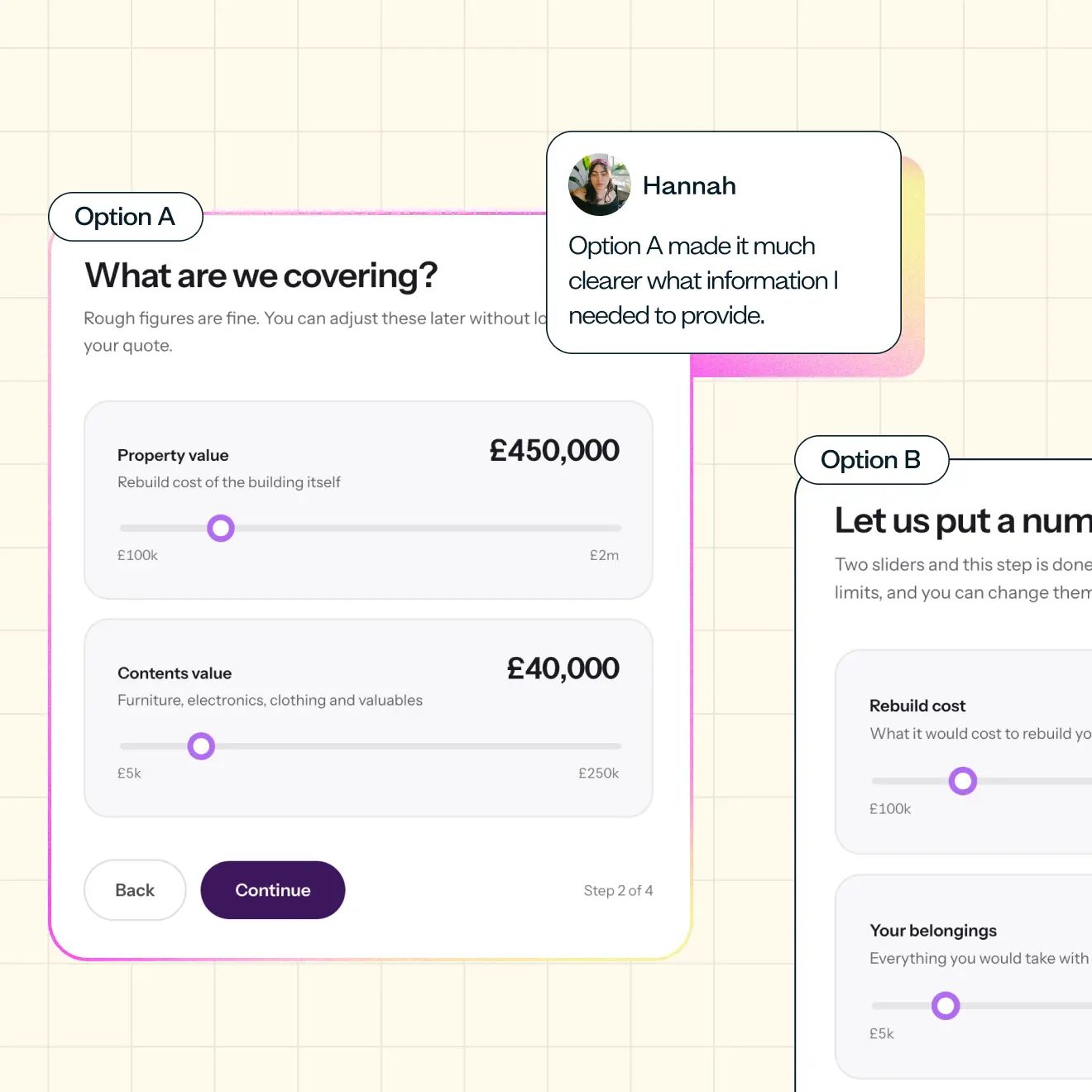 User research for insurance