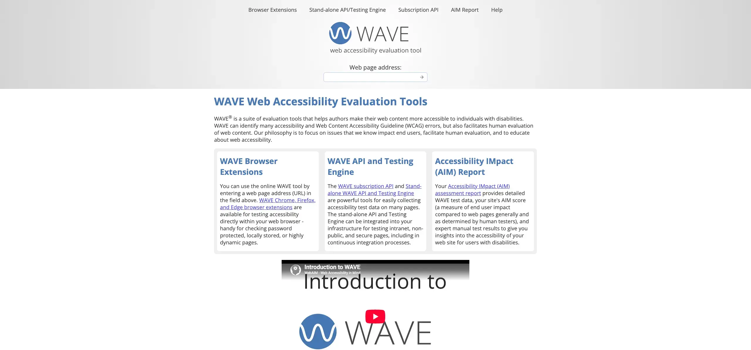 Website testing tools