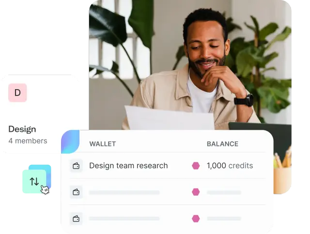 Spaces and Wallets feature 