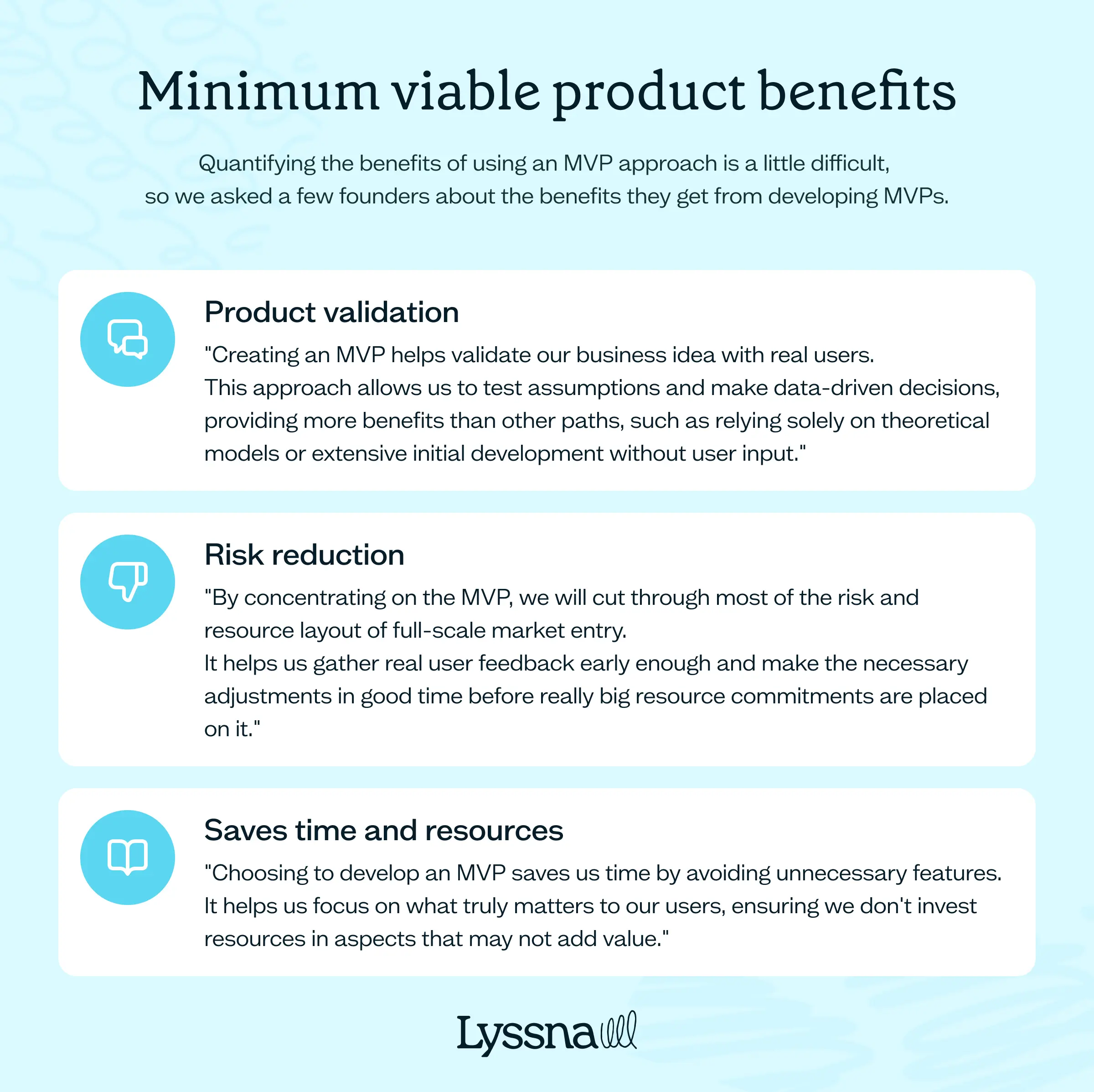 Minimum viable product