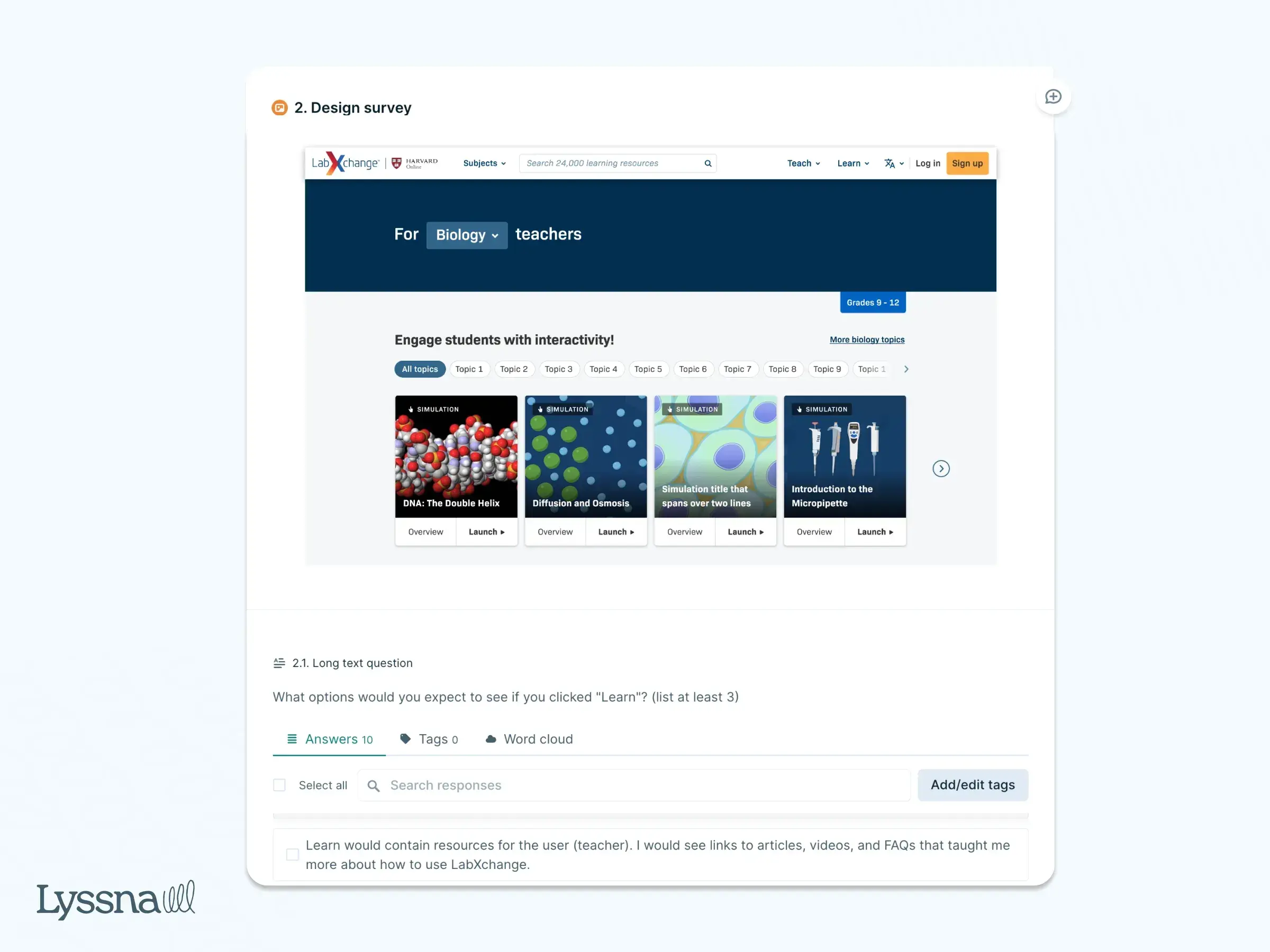 ux-research-examples-usability-testing-guide-labxchange-survey-example.webp