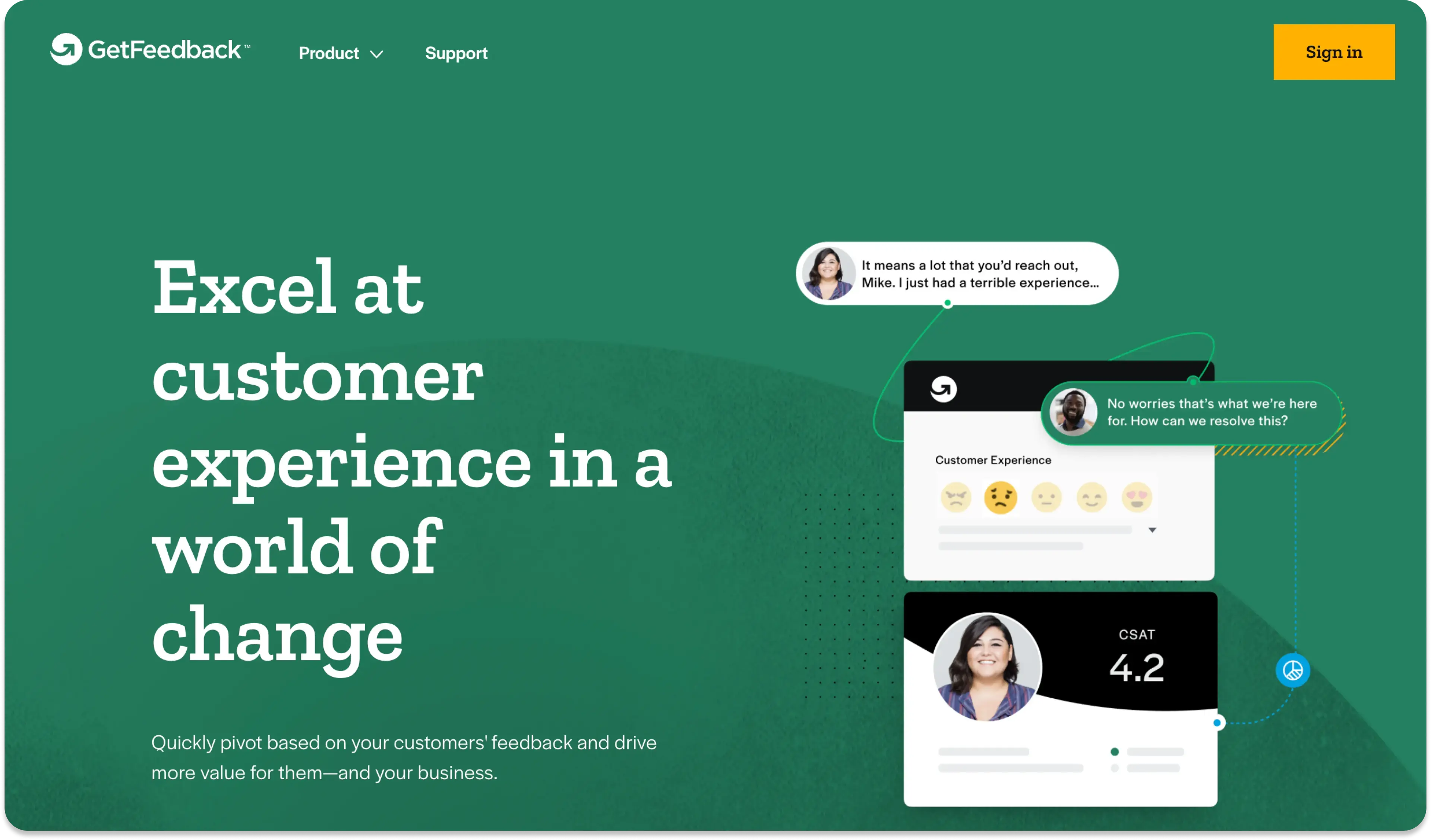 GetFeedback homepage