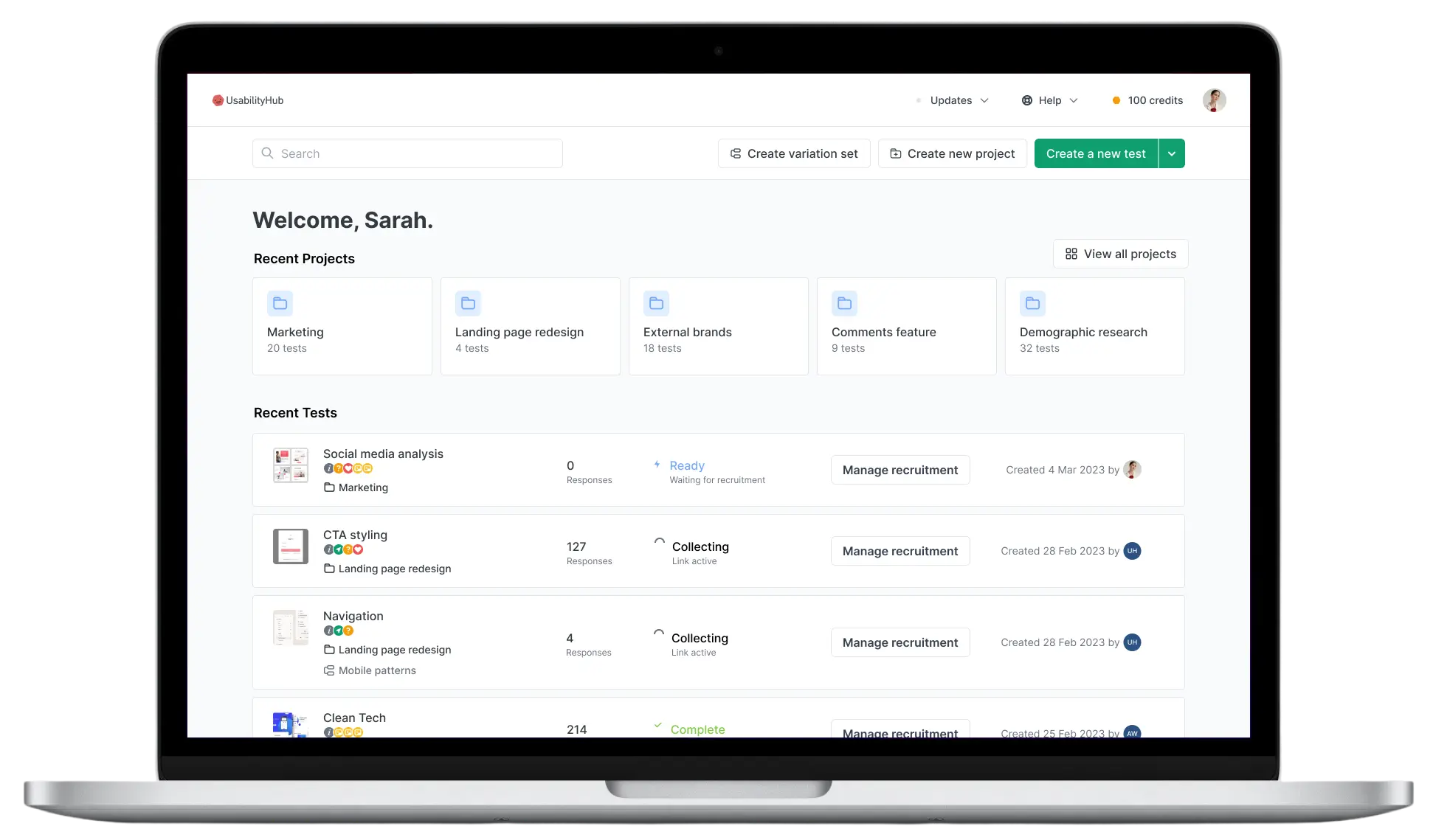 Streamline your user research process with improved organization and search