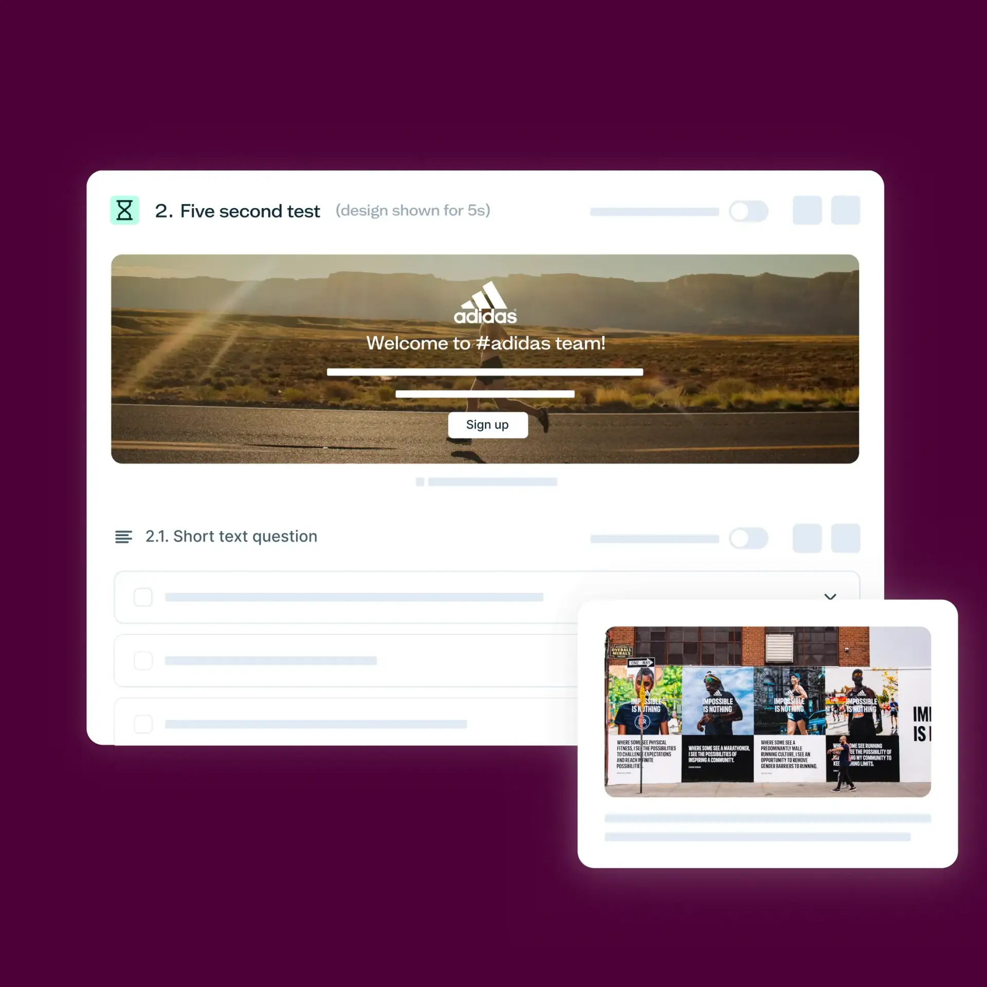 Five second testing software