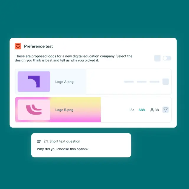 Preference testing software