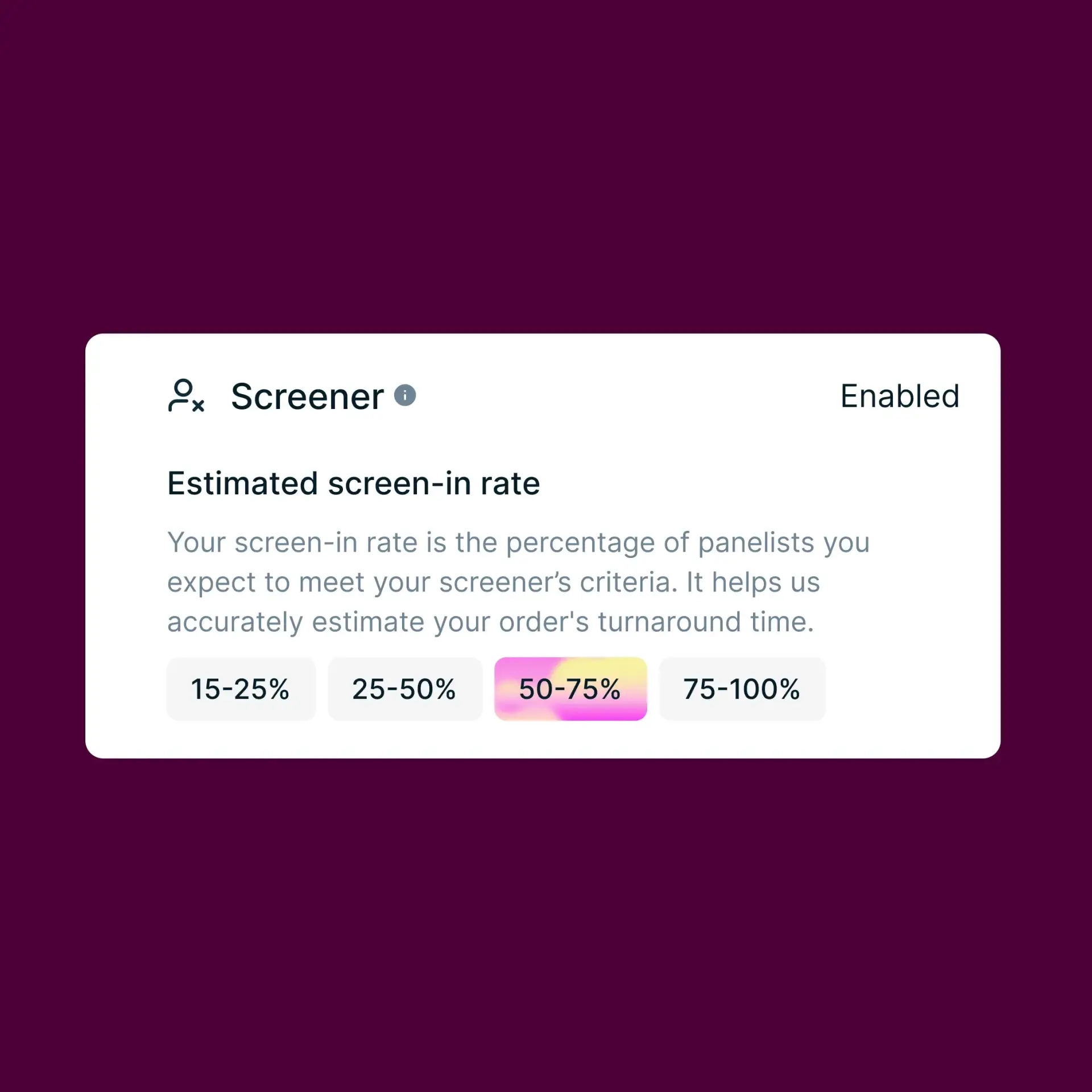 Screener survey software